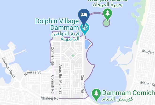 Dammam - Morjan Resort Maps
