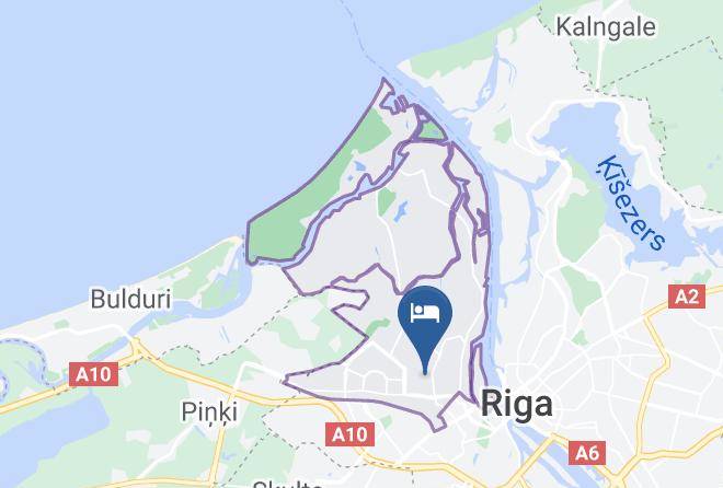 Riga - Morning Sun Maps