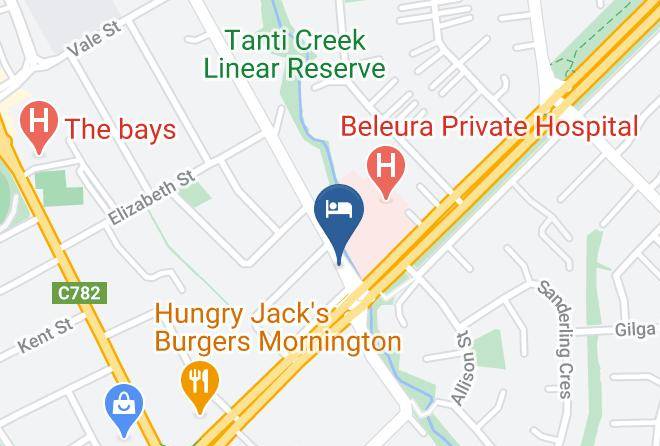 Mornington Peninsula - Mornington Hotel Maps