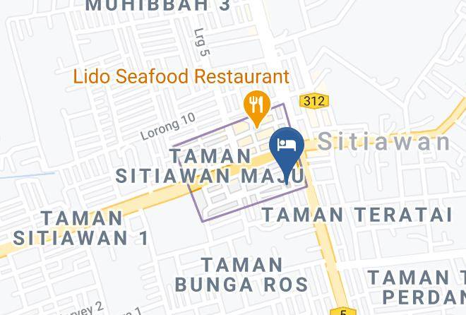 Dinding - Mornington Hotel Sitiawan Maps