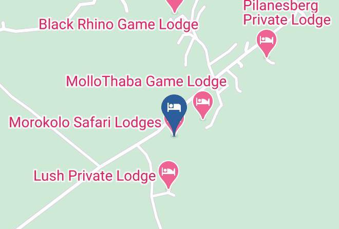Morokolo Safari Lodges Map
