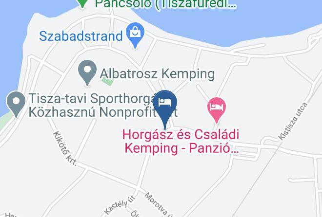Tiszafured - Morotva Kemping Maps