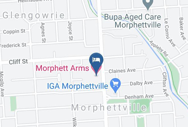 Marion - Morphett Arms Hotel Maps