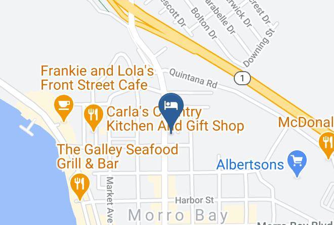 San Luis Obispo - Morro Bay Beach Inn Maps