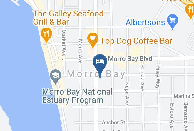 San Luis Obispo - Morro Crest Inn Maps