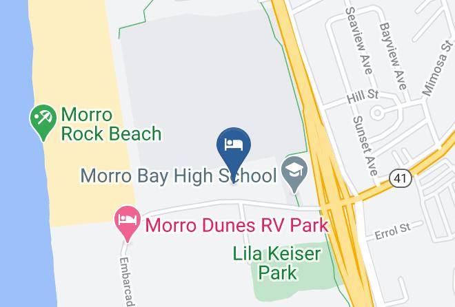 San Luis Obispo - Morro Strand Rv Park Maps