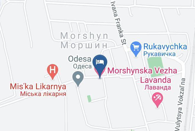 Morshin - Morshynska Vezha Hotel Maps