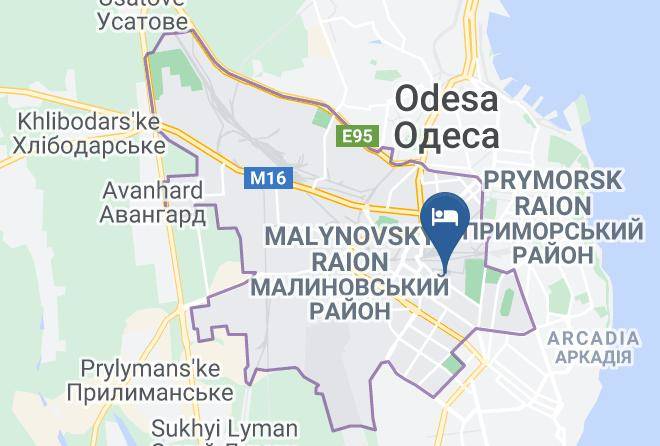 Odesa - Morskoy Briz Hotel Maps