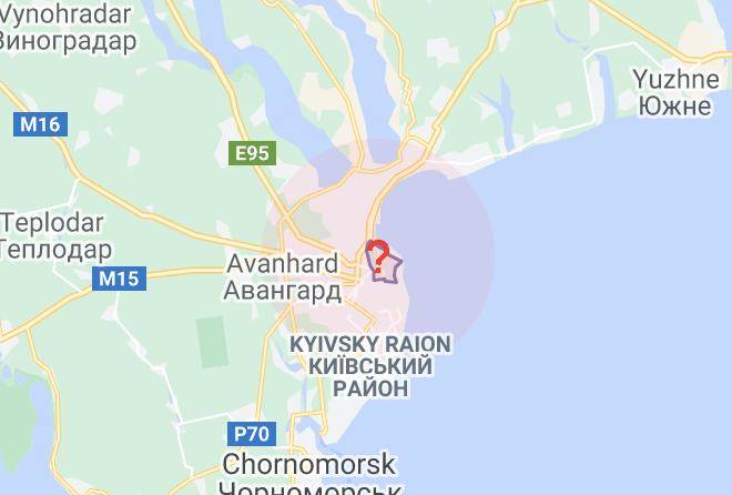 Odesa - Morskoy Centre Chp Maps