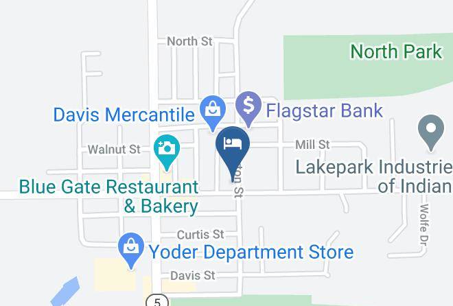 Lagrange - Morton Street Inn Shipshewana Maps