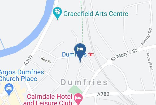 Dumfries And Galloway - The Huntingdon B&b Maps