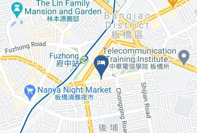 Banqiao District Fuzhong Shopping Area - Morwing Hotel Maps