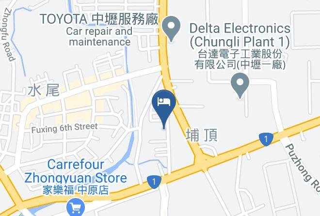 Zhongli District - Mos Motel Maps