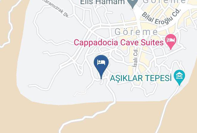 Mosaic Cave Hotel Map