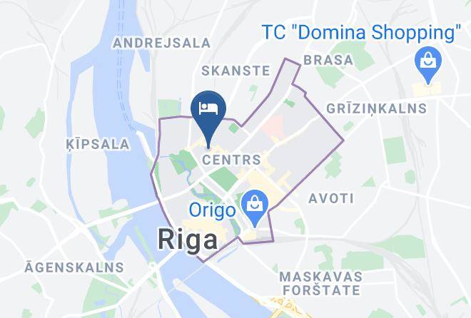 Riga - Mosaic Hotel Maps