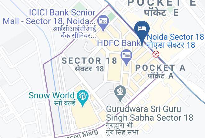 Noida - Mosaic Hotel Noida Maps