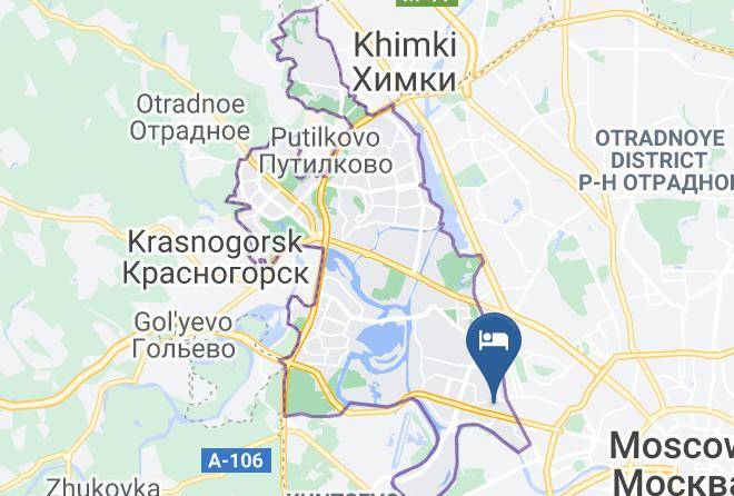 Moscow - Moscow Holiday Hotel Maps
