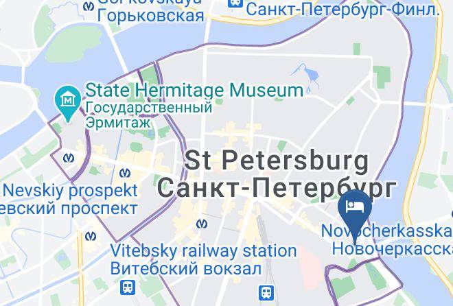 Moscow Hotel In Saint Petersburg Map