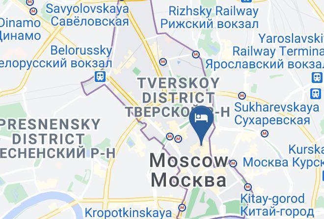 Moscow - Moscow Marriott Royal Aurora Hotel Maps