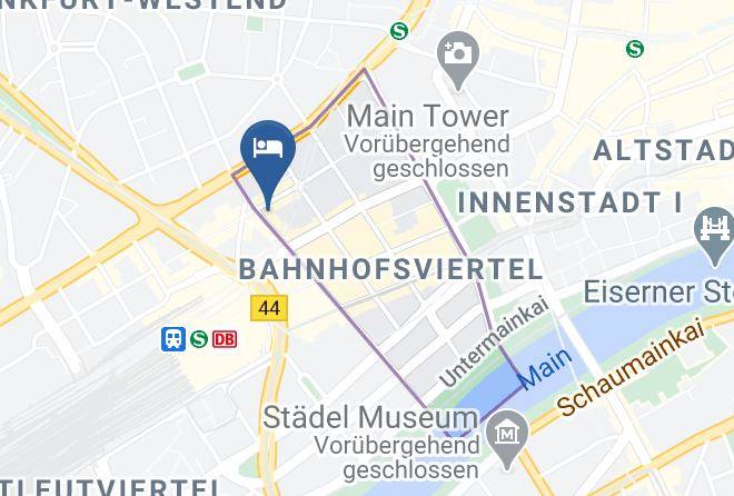 Frankfurt Am Main - Mosel Hotel Maps
