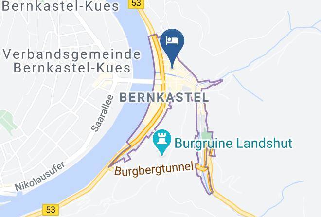 Bernkastel Wittlich - Hotel Restaurant Moselblumchen Maps