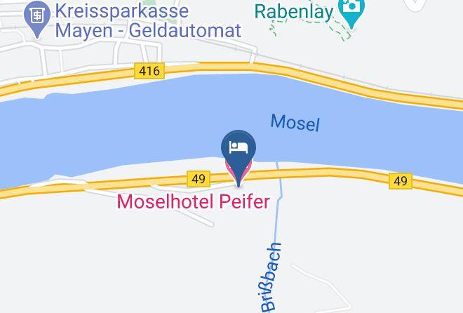 Moselhotel Peifer Map