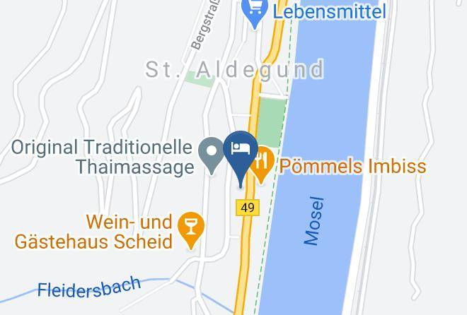 Cochem Zell - Moselina Gastezimmer Und Ferien Wohnung Maps
