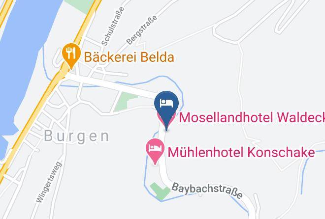Mosellandhotel Waldeck Map