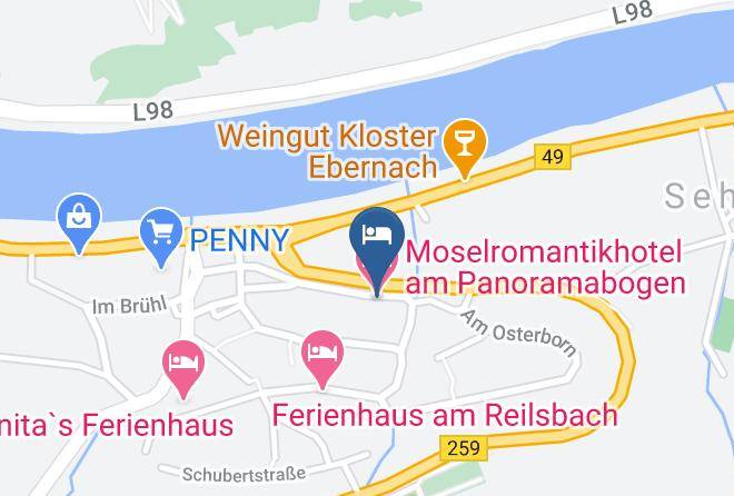 Cochem Zell - Moselromantikhotel Am Panoramabogen Maps