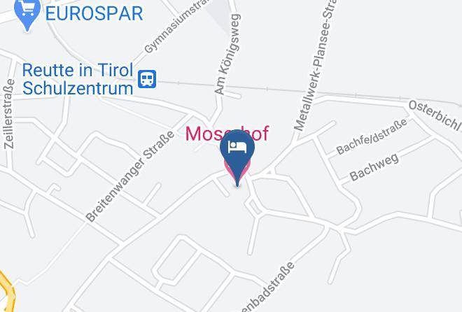 Reutte - Moserhof Maps