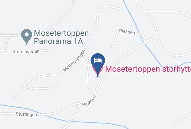 Oyer - Mosetertoppen Storhytte Maps