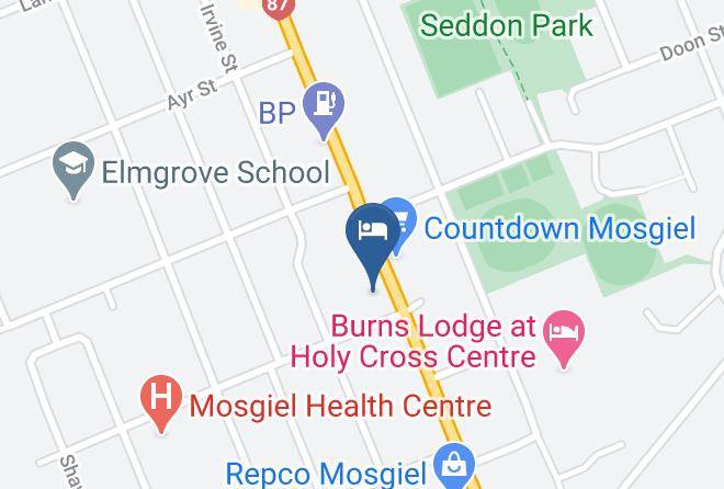 Dunedin - Mosgiel Regency Motel Maps