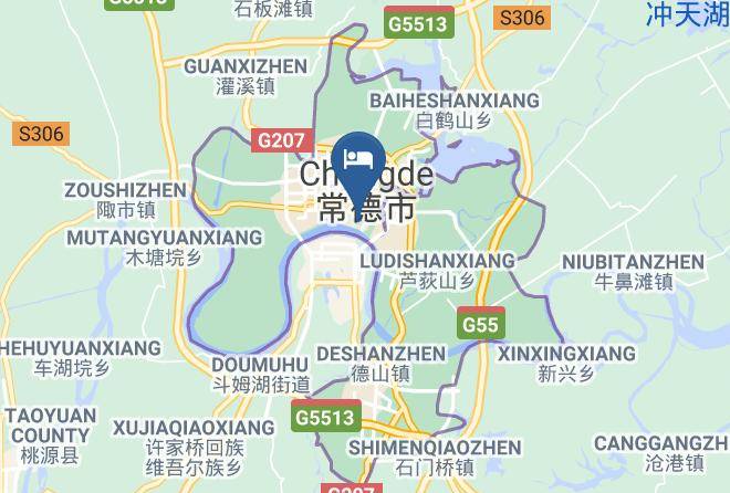 Changde - Moshang Huakai Hotel Maps