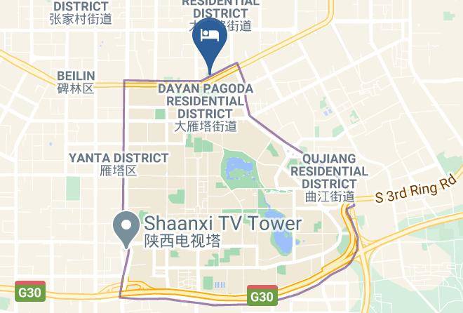 Xi An - Moshang Kaihua Hotel Maps