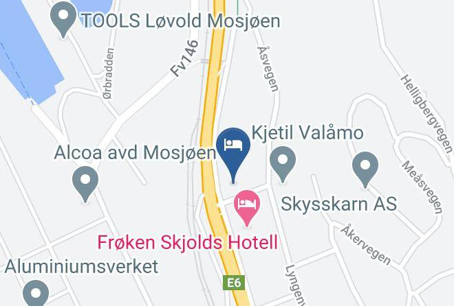 Vefsn - Mosjoen Hybelhus Maps