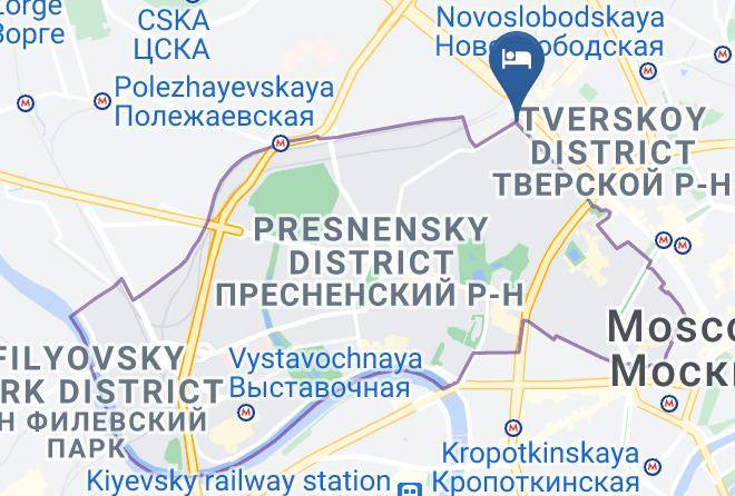 Moscow - Mosnochleg On Belorusskaya Maps