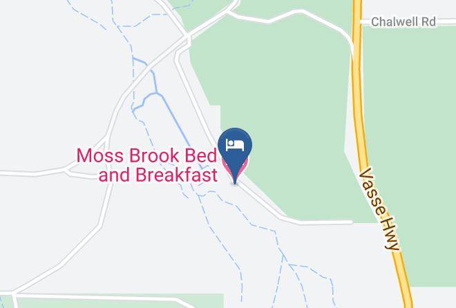 Nannup - Moss Brook Bed And Breakfast Maps