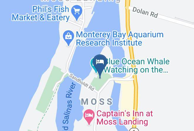 Monterey - Moss Landing Koa Express Maps