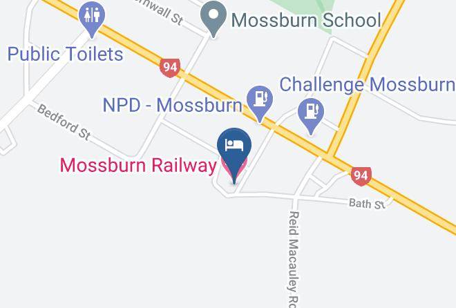 Mossburn - Mossburn Railway Hotel Maps