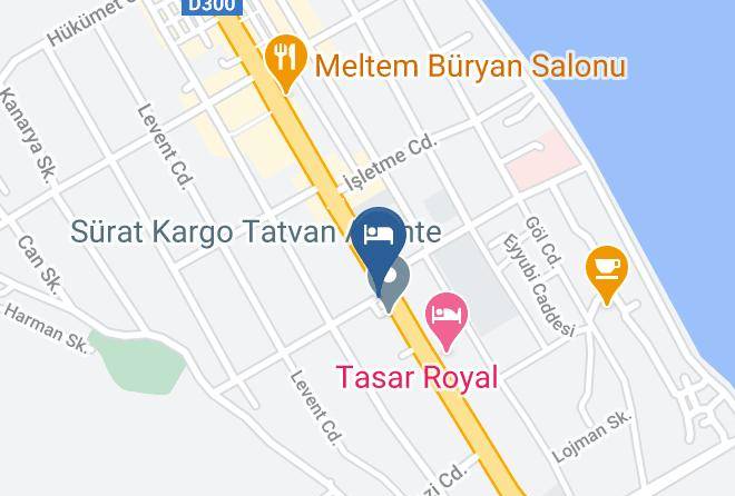 Tatvan - Mostar Hotel Maps