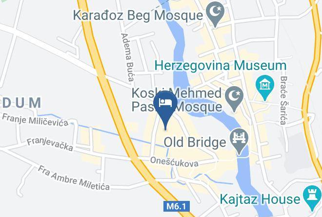 Hercegovacko Neretvanski - Mostar Marriott Hotel Maps