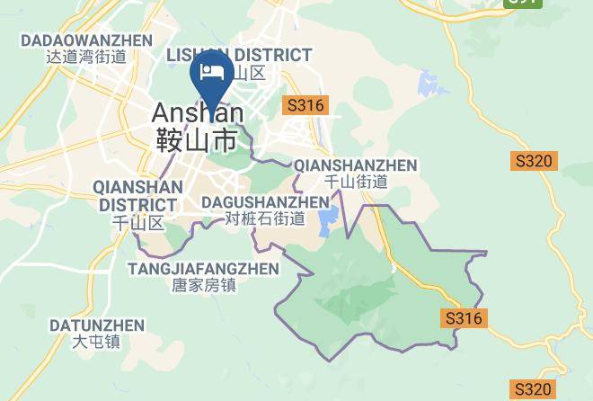 Anshan - Motai Business Hotel Maps