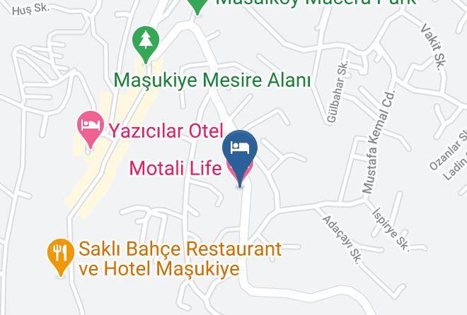 Kartepe - Motali Life Hotel Maps