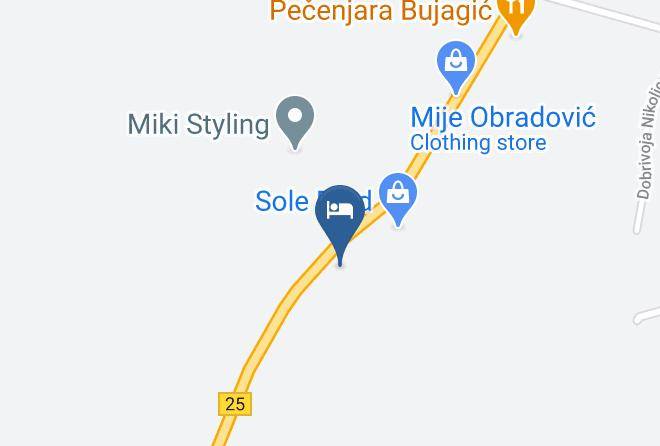 Belgrade City - Motel 011 Maps