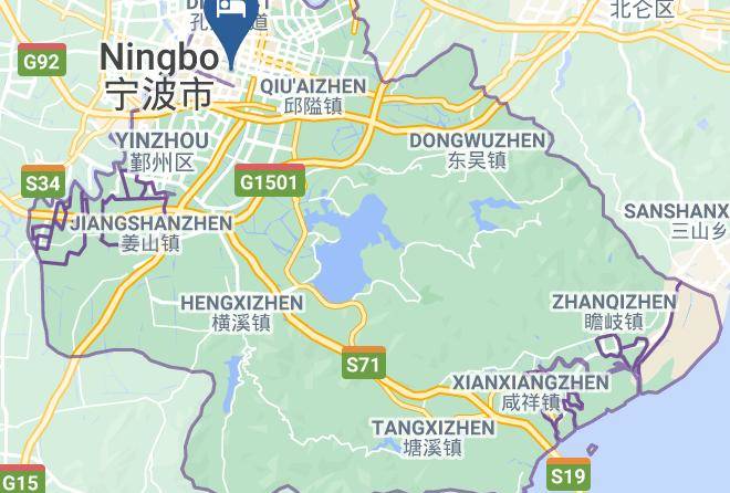 Ningbo - Motel 168 Maps