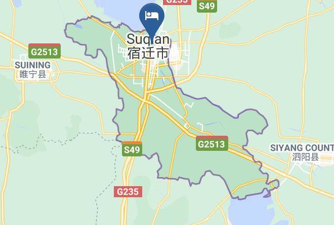 Suqian - Motel 168 Maps