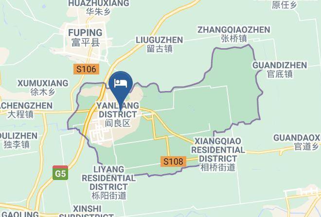 Xi An - Motel 168 Maps