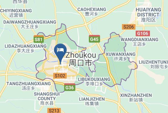 Zhoukou - Motel 168 Maps