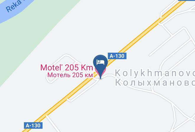 Yukhnovsky District - Motel' 205 Km Maps
