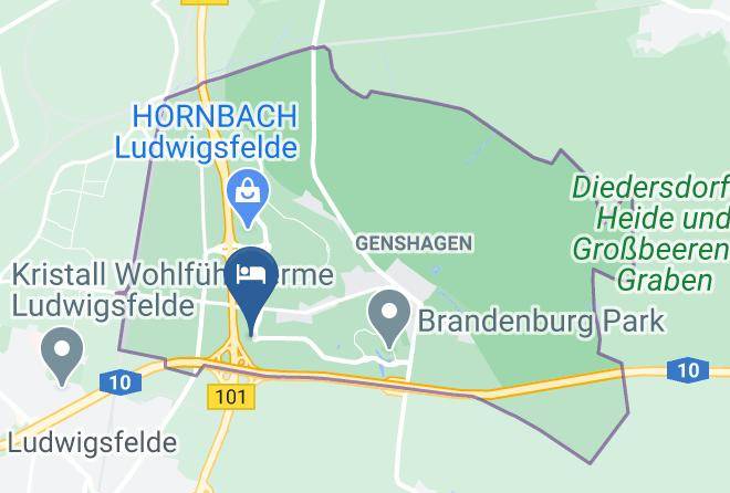 Teltow Flaming - Motel 24h Berlin Maps